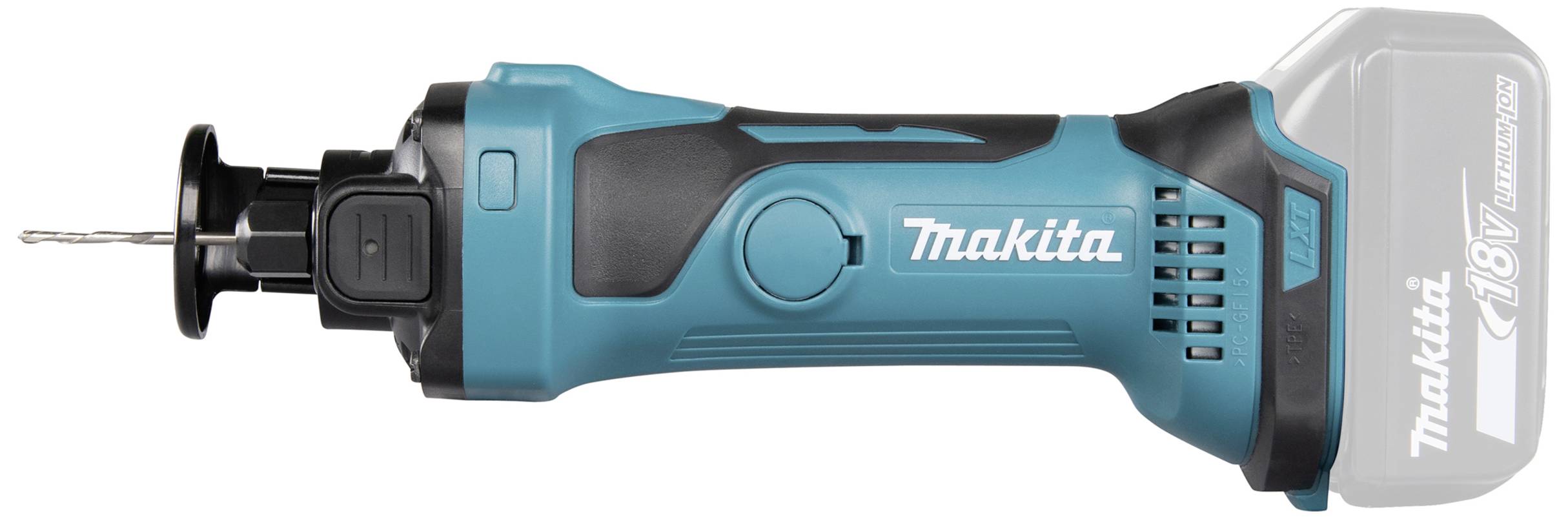 Taglio di rotazione della batteria Makita DCO180Z-15