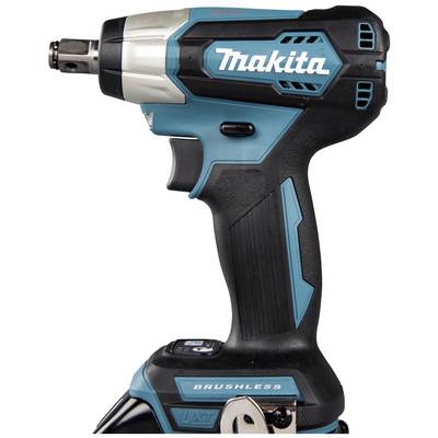Avvitatore a percussione senza fili in blu con scritta 'Brushless LXT' sul manico. Adatto per lavori artigianali professionali.
