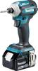 Makita DTD171RTJ Avvitatore a percussione a batteria 170 Nm 18 V Quantità di batterie ricaricabili incluse 2 5 Ah incl. caricabatterie