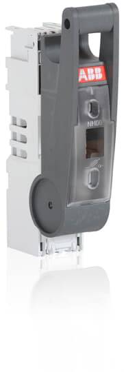 Un dispositivo elettronico di ABB con coperchio nero applicato e display digitale, idoneo al controllo di circuiti elettrici.