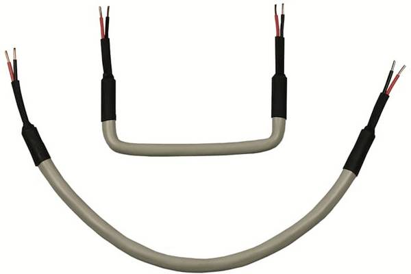 ABB PONTE di cablaggio VB/K200.1, orizzontale, 200 mm Ponticello di collegamento 10 pz.