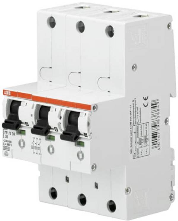 <br> ABB<br> 2CDH781001R2252<br> S751/3DR-E25<br> Interruttore principale<br> <br> <br> <br> 3 poli<br> <br> <br> <br>