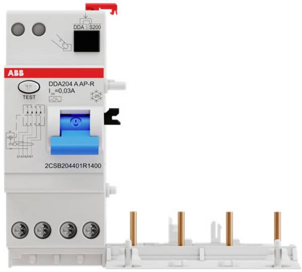 ABB 2CSB204401R1400 DDA204 A-40/0,03 AP-R Interruttore differenziale A 4 poli 40 A 0.03 A 230 V