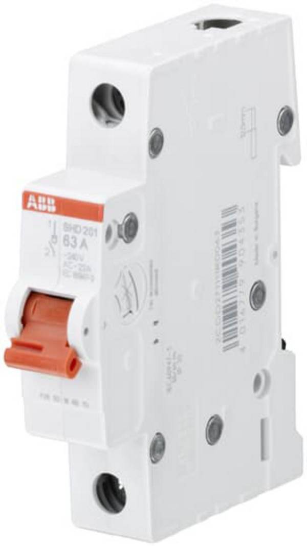 Interruttore-sezionatore Grigio 1 polo 25 A 1 NA ABB 2CDD271111R0025