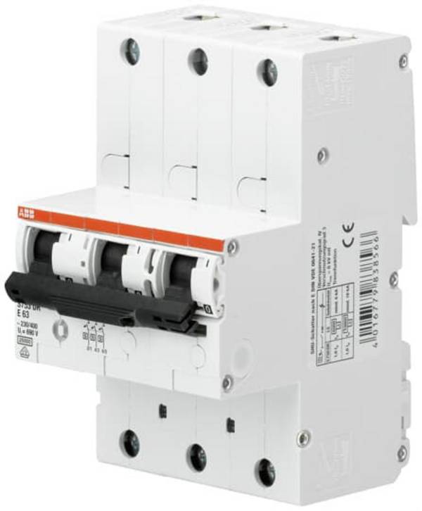 <br> ABB<br> 2CDH783001R0252<br> S753DR-E25<br> Interruttore principale<br> <br> <br> <br> 3 poli<br> <br> <br> <br>