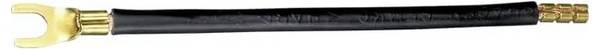 ABB GHV0361425R0040 Ponte di cablaggio SZ-DB126N nero 1 Ph., 135 mm, 10 qmm, a tenuta. Estremità cavo Ponticello di collegamento 1 pz.