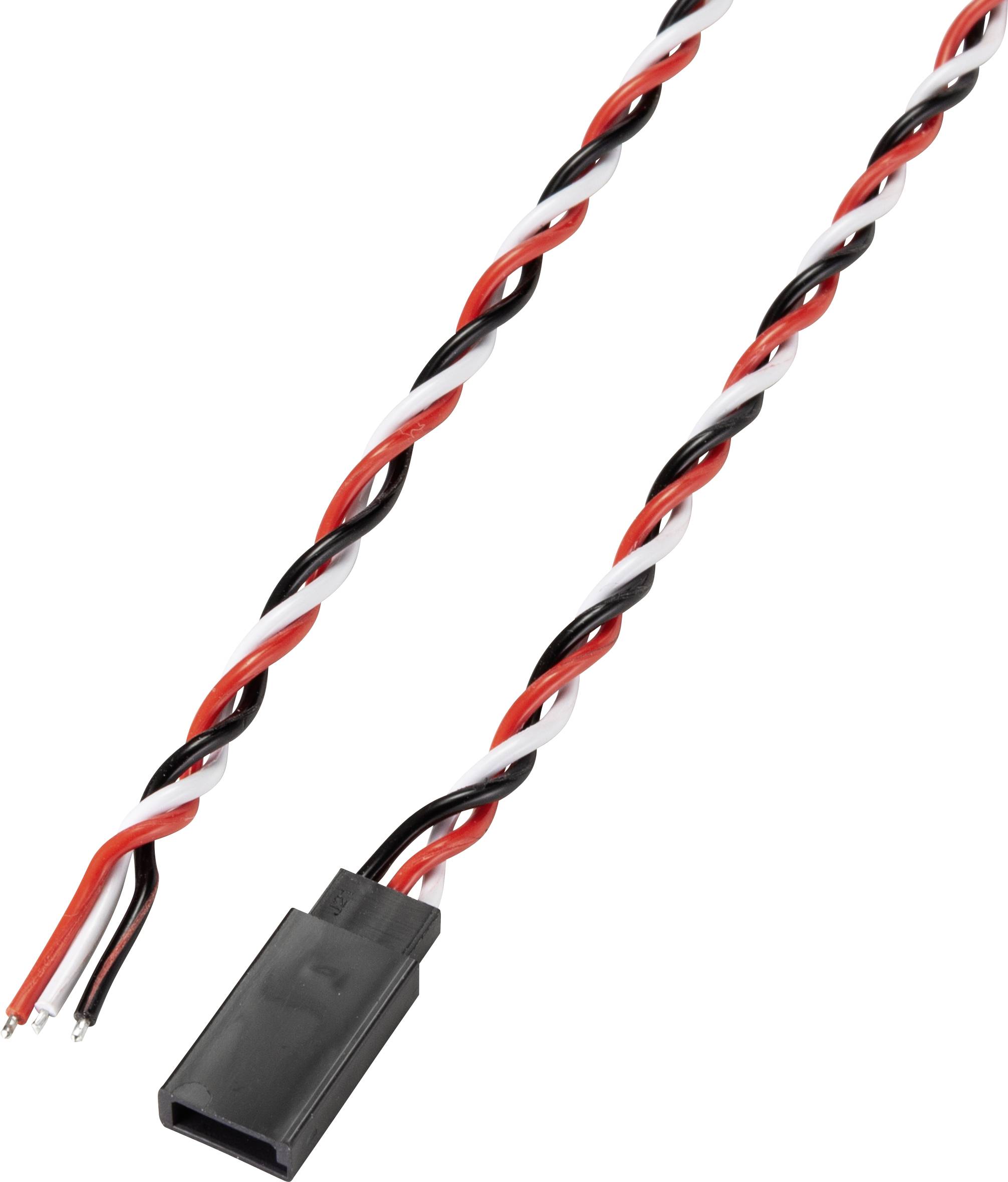 Reely Servo Cavo 10 pz. 30.00 cm intrecciato
