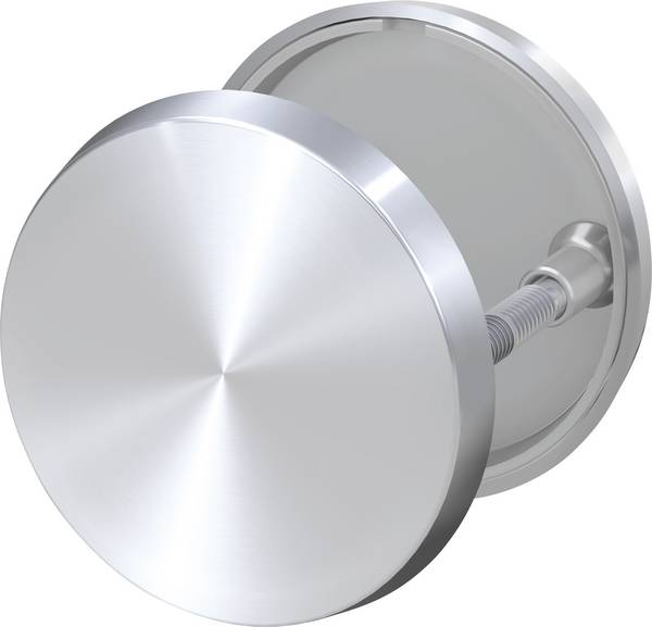 Basi 7300-2408 Maniglia per porta con rosetta