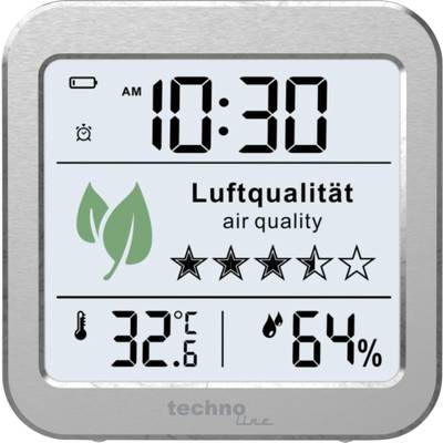 Techno Line Luftsensor WL 1020 WL1020 Misuratore e indicatore CO2  