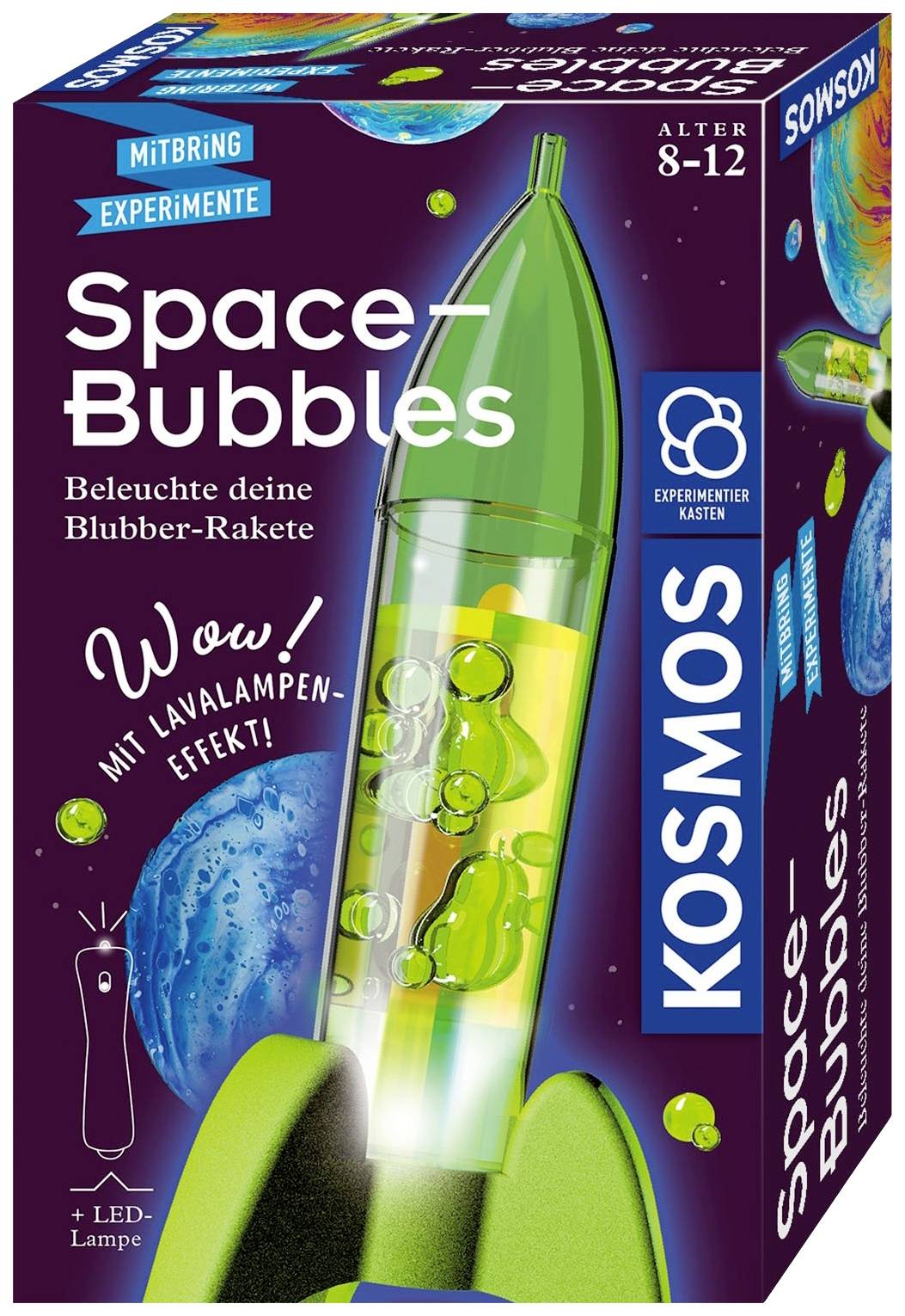 Kosmos 657789 Space Bubbles Esperimenti, Esperimenti da casa Kit esperimenti 8 - 12 anni