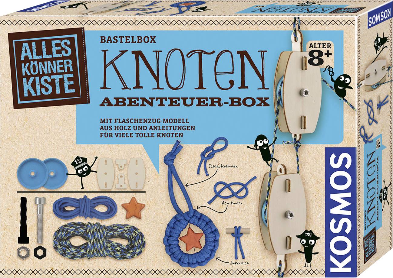 Kosmos 604325 Abenteuer-Box Esperimenti, Bricolage Kit esperimenti da 8 anni