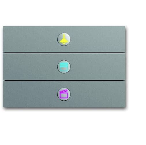 ABB 6342-866-101 2CKA006310A0118 Modulo ingresso 3 vie acciaio inox 1 pz.