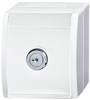 ABB 2CKA002083A0833 presa contatto di terra bloccabile IP44 Bianco, Bianco puro (RAL 9010)