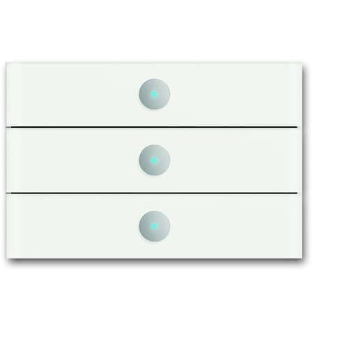 ABB 6342-811-101 2CKA006310A0171 Modulo ingresso lucido (L x L x A) 180 x 136 x 47 cm Bianco 1 pz. Pezzo