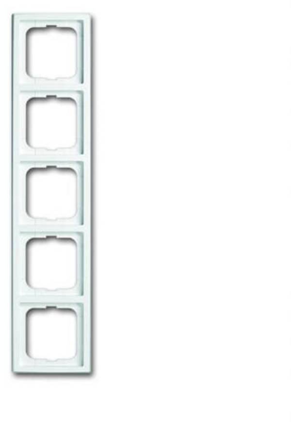 Busch-Jaeger 5 scomparti Telaio di copertura Telaio Future Linear Bianco traffico, Bianco 2CKA001754A4177