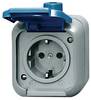 ABB 2CKA002083A0368 presa contatto di terra IP44 Blu, Blu genziana (RAL 5010)