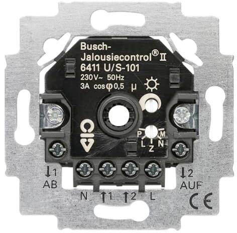 Busch-Jaeger Frutto Attuatore per tapparelle Nero 2CKA006410A0379