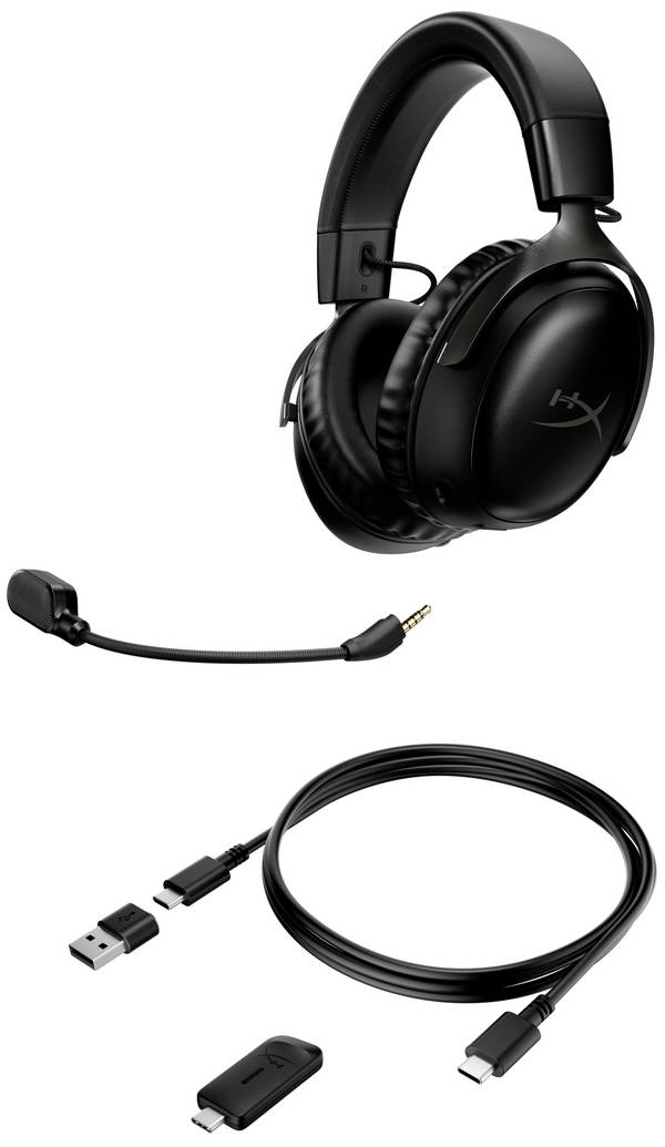 Hp hyperx cloud iii wireless - cuffie da gaming