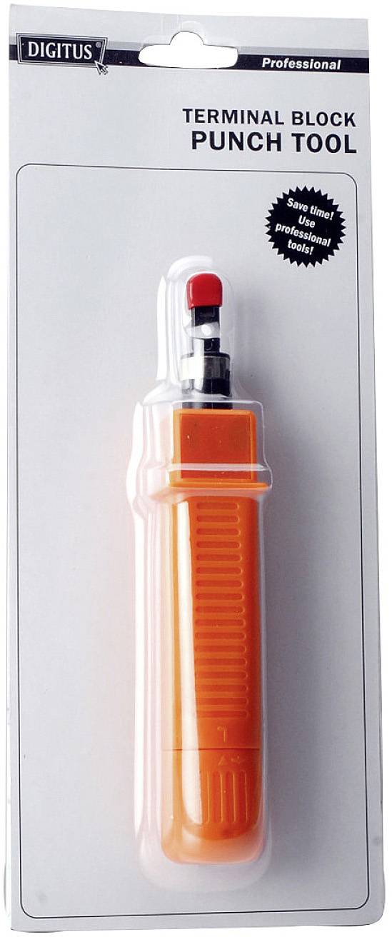Digitus DN-94003 Inseritore LSA Adatto per (Specifiche di rete (CAT)): CAT 3, CAT 4, CAT 5, CAT 5e, CAT 6, CAT 6A, CAT 6-2