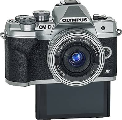 OM-D E-M10 Mark IV Kit + 14-42 Pancake Zoom silver-6