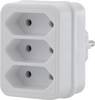 Sygonix SY-4673752 Multipresa Bianco