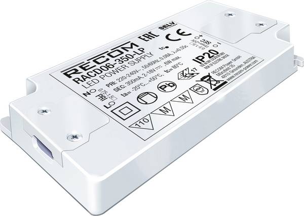 RECOM Driver per LED 6 W 700 mA 2 - 9 V/DC 1 pz.