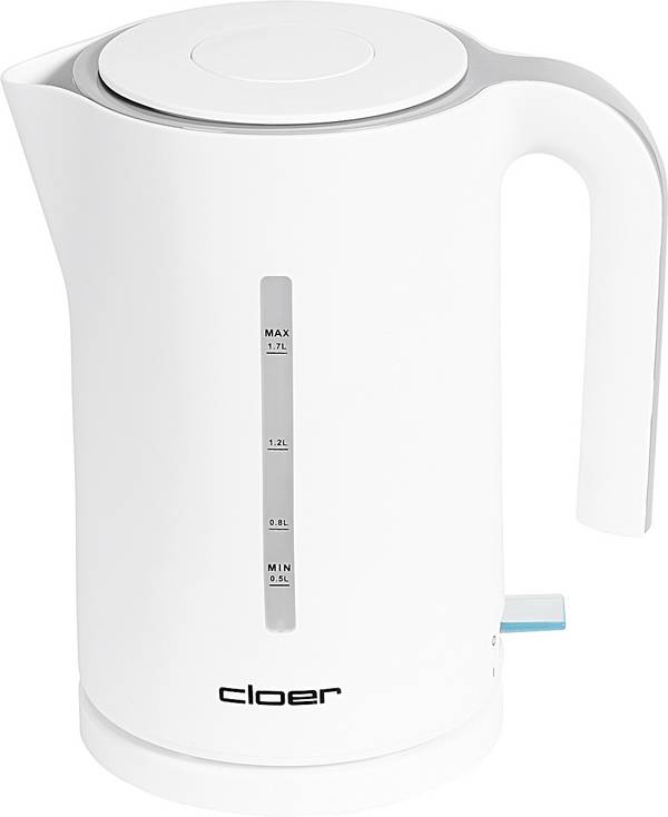 Cloer 4111 - bollitore - 17 litri - 1800 W - bianco