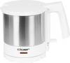 Cloer 4721 - Wasserkocher - 1 Liter - 1800 W - Weiß / Edelstahl