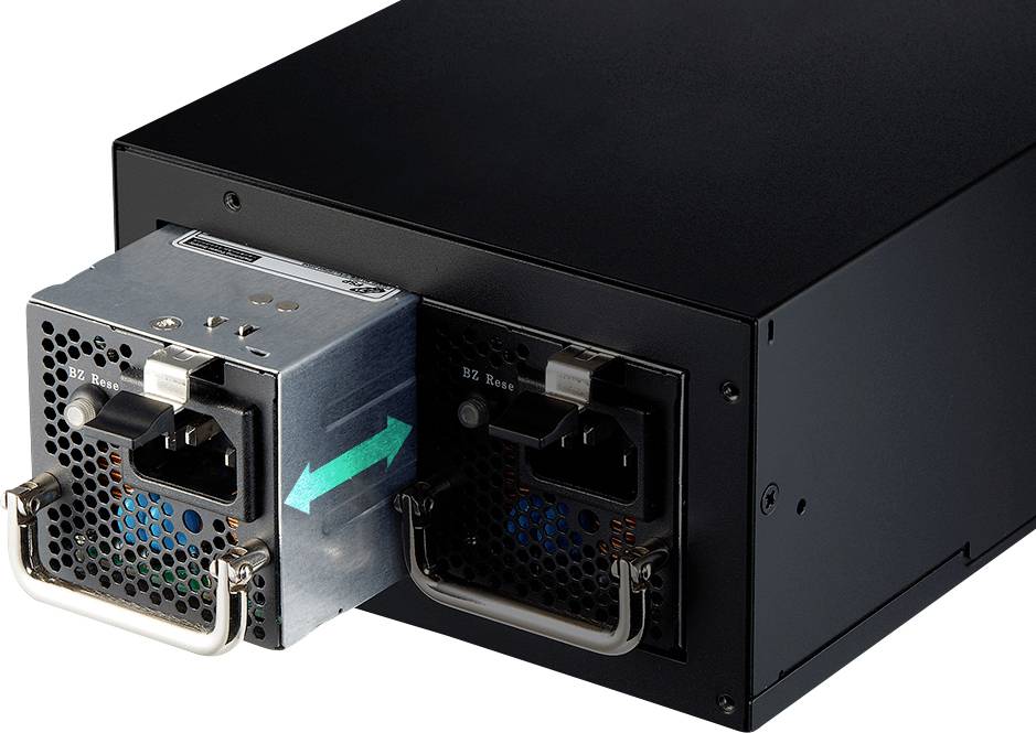 FSP Twins PRO 500W alimentatore per computer 20+4 pin ATX PS/2 Nero (FORTRON FSP Server Netzteil TWINS 2x 5)-1