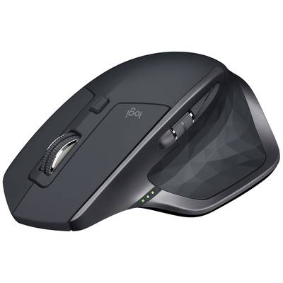 Logitech MX Master 2S Mouse ergonomico Senza fili (radio) Laser Nero 5  Tasti 4000 dpi Ergonomico
