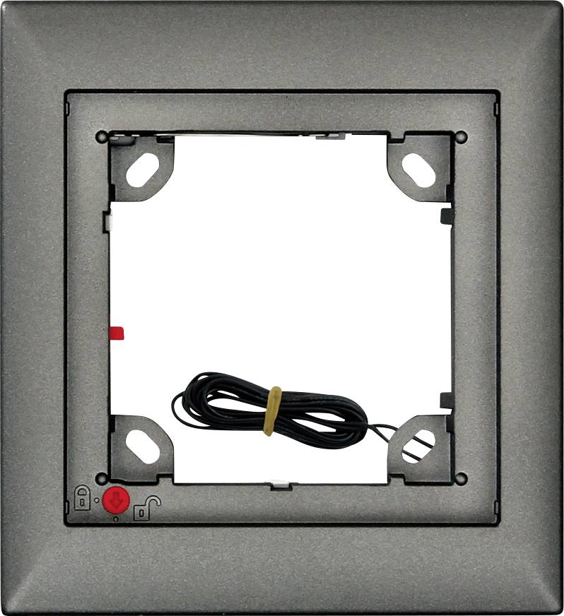 Mobotix MX-OPT-Frame-1-EXT-DG Accessorio citofono Accessorio di montaggio Grigio scuro
