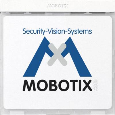 Mobotix MX-Info1-EXT-SV Campo informativo Argento (Metallizzato)