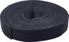 Value 25.99.5250 Nastro a strappo per raggruppare Parte morbida, Lato morbido e lato rigido, Parte rigida (L x L) 25 m x 10 mm Nero 25 m