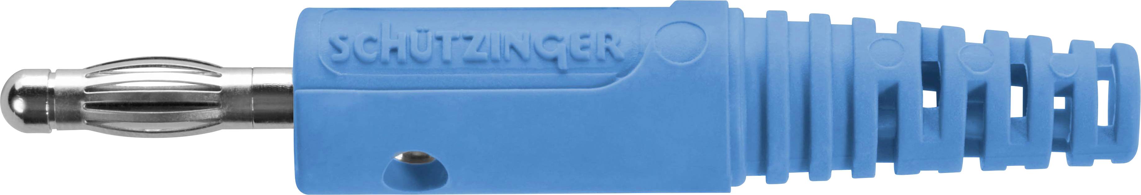 Schützinger DI FK 8 L Ni / BL Spina a cestello a molla Spina Blu 1 pz. Pezzo