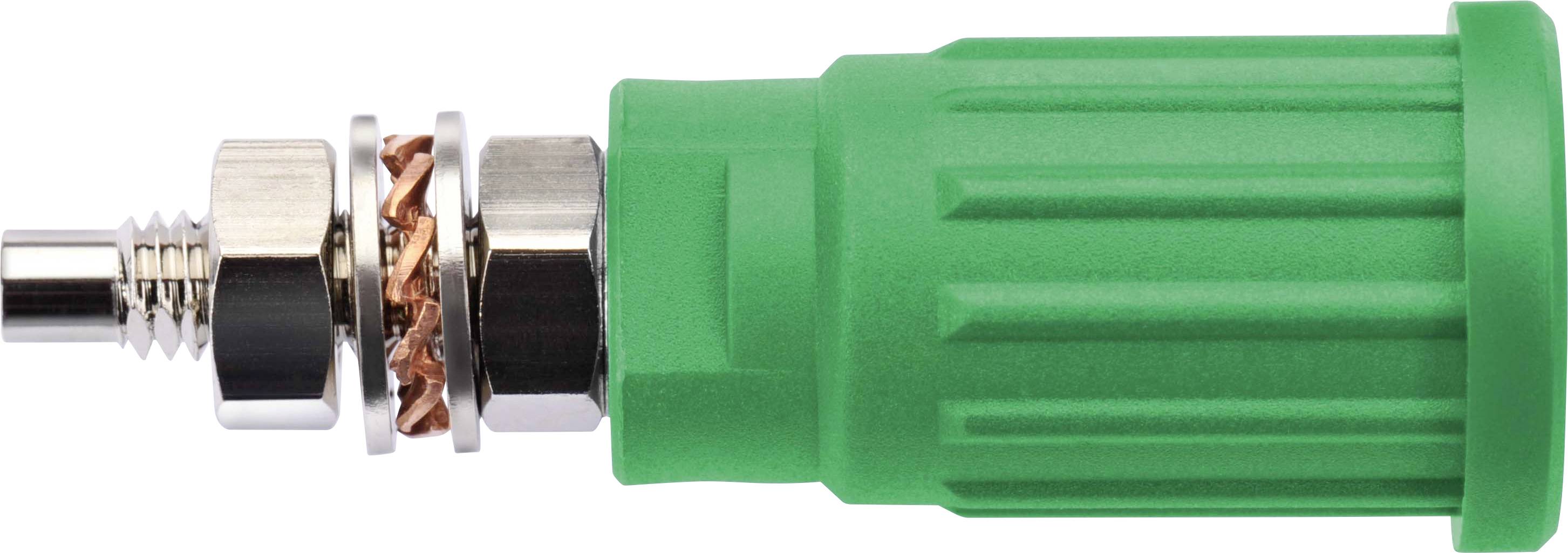 Schützinger DI SEPB 6447 Ni / GN Presa a pressione di sicurezza Verde 1 pz.