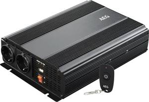 AEG Inverter 10057 1000 W 12 V/DC - 230 V/AC Comando a distanza