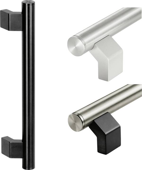 Rohde WR-30.300.01 Maniglia tubolare Argento (L x L x A) 390 x 30 x 70 mm 1 pz.