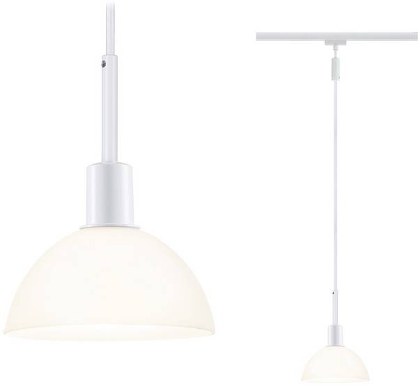 Paulmann Sarrasani  Lampada a sospensione URail E14   Bianco, Opale