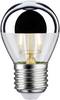 Paulmann 28664 LED (monocolore) ERP G (A - G) E27 Forma di goccia 2.6 W = 22 W Bianco caldo (Ø x A) 45 mm x 72 mm 1 pz.