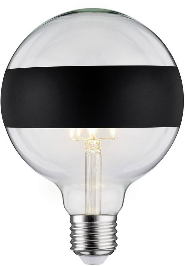 Paulmann 28682 LED (monocolore) ERP F (A - G) E27 Forma di palla 6.5 W = 50 W Bianco caldo (Ø x A) 125 mm x 174 mm dimmerabile 1 pz.