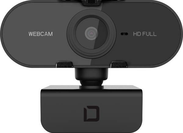 Dicota Webcam PRO Plus Full HD Webcam Full HD 1920 x 1080 Pixel Morsetto di supporto