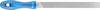 PFERD TOOLS 11271258 Lima per macinini bordi tondi smussatura piatta piatte 2 incl. Impugnatura ergonomica universale per affilare Lunghezza 250 mm 1 pz.