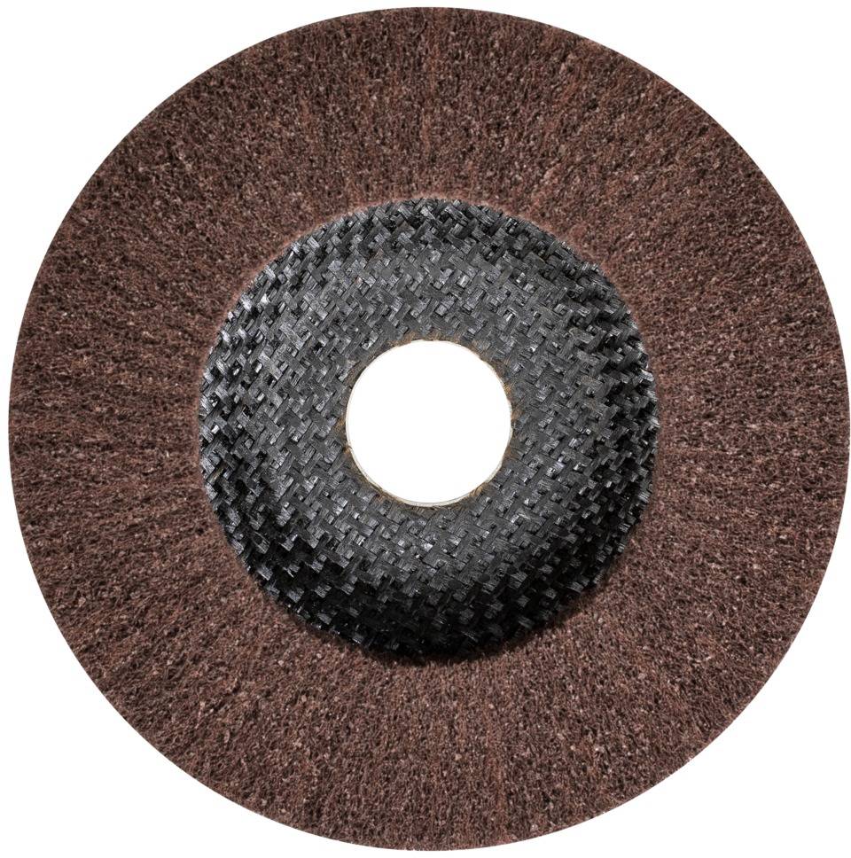 PFERD TOOLS 44692259 Disco abrasivo in fibra di nylon POLINOX Ø 115 mm Ø foro 22,23 mm A 180 per levigatura fine e finitura 115 mm 5 pz.
