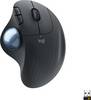 Logitech ERGO M575 Trackball Senza fili (radio) Ottico Nero 5 Tasti 2000 dpi Ergonomico