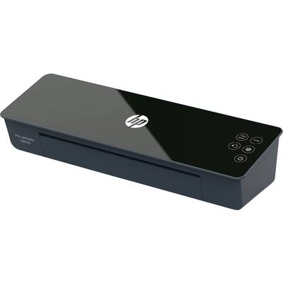 Un laminatore HP Pro 6003 nero con superficie lucida e tasti laterali per il controllo.