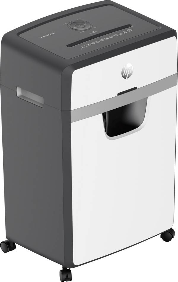 HP OneShred 24CC Distruggi documenti 24 Taglio a frammenti 4 x 35 mm 30 l Distrugge anche Graffette, Carta di credito, Punti metallici