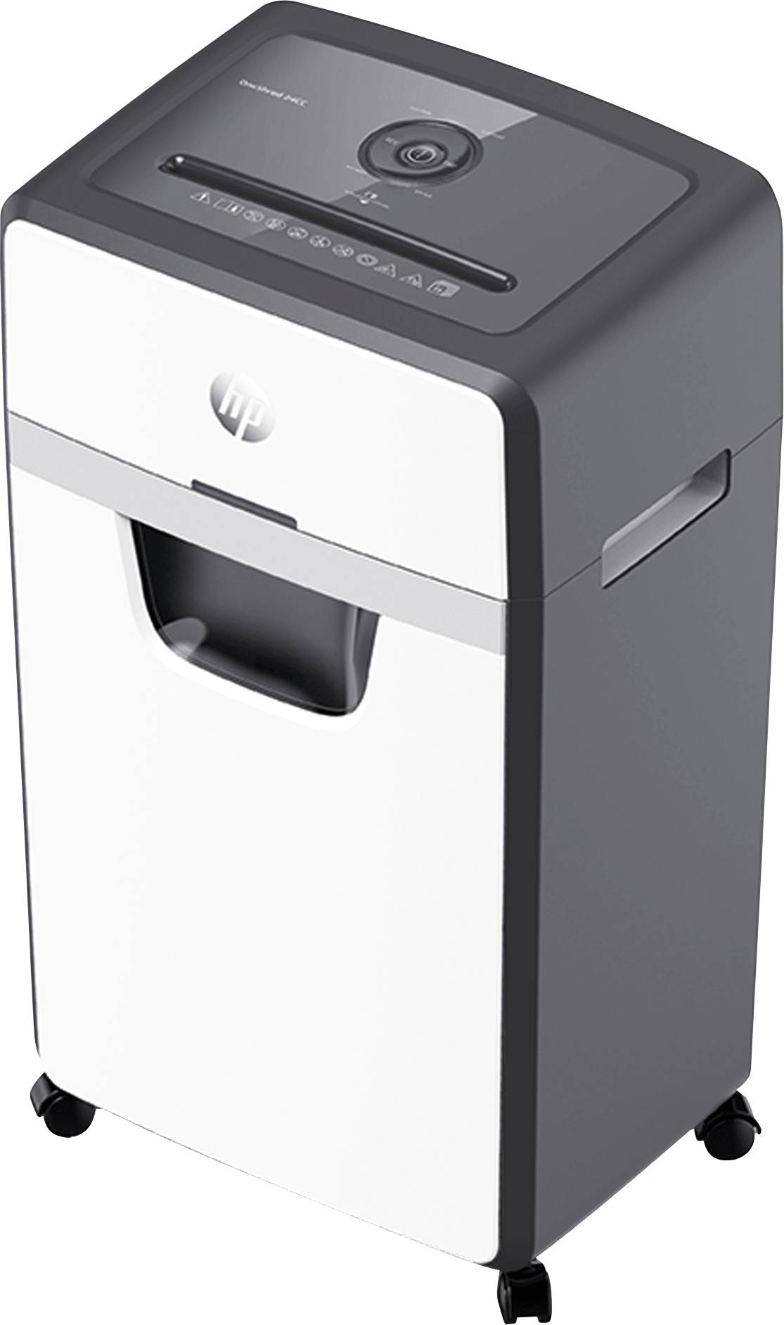HP OneShred 24CC Distruggi documenti 24 Taglio a frammenti 4 x 35 mm 30 l Distrugge anche Graffette, Carta di credito, P-1