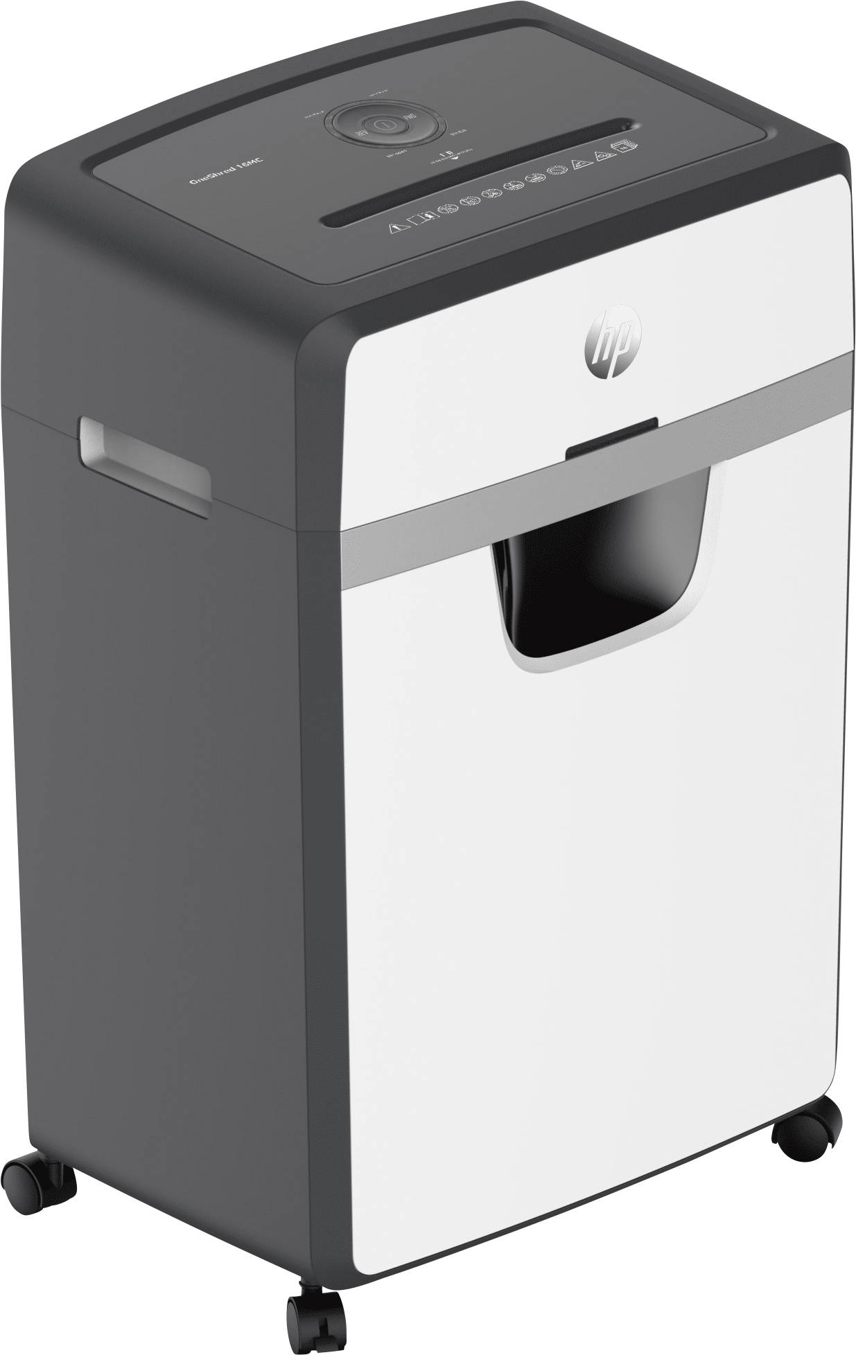 HP OneShred 16MC Distruggi documenti 16 Taglio a frammenti 2 x 15 mm 30 l Distrugge anche Graffette, Carta di credito, P-0