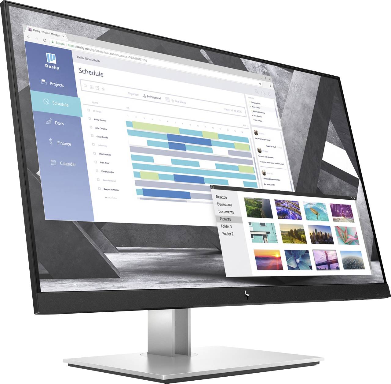 HP E27q G4 Monitor LED ERP E (A - G) 68.6 cm (27 pollici) 2560 x 1440 Pixel 16:9 5 ms VGA, HDMI ™, DisplayPort, USB 3.2 -2