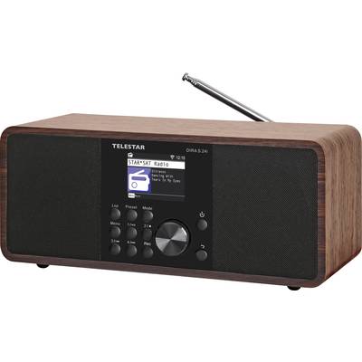 Telestar DIRA S 24i Radio Internet da tavolo Internet, DAB+, FM AUX, Bluetooth, DLNA, USB, WLAN, Internetradio funzione -4